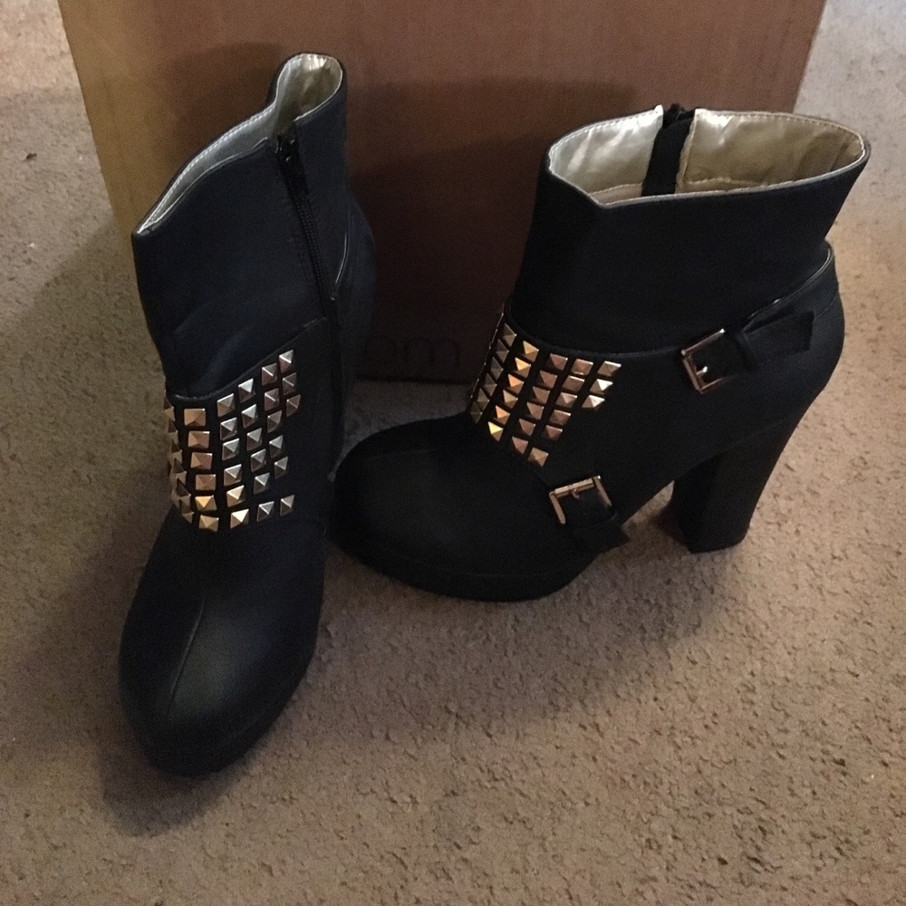 Studded Rocker booties