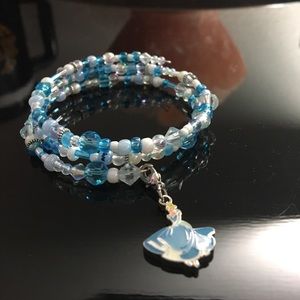 5 for $10 Cinderella memory wire bracelet