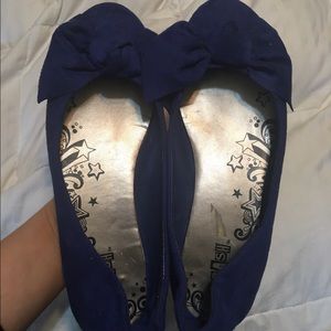 Blue flats