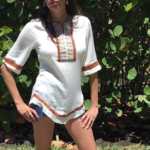 Embroidered Boho Top - Picture 3 of 4