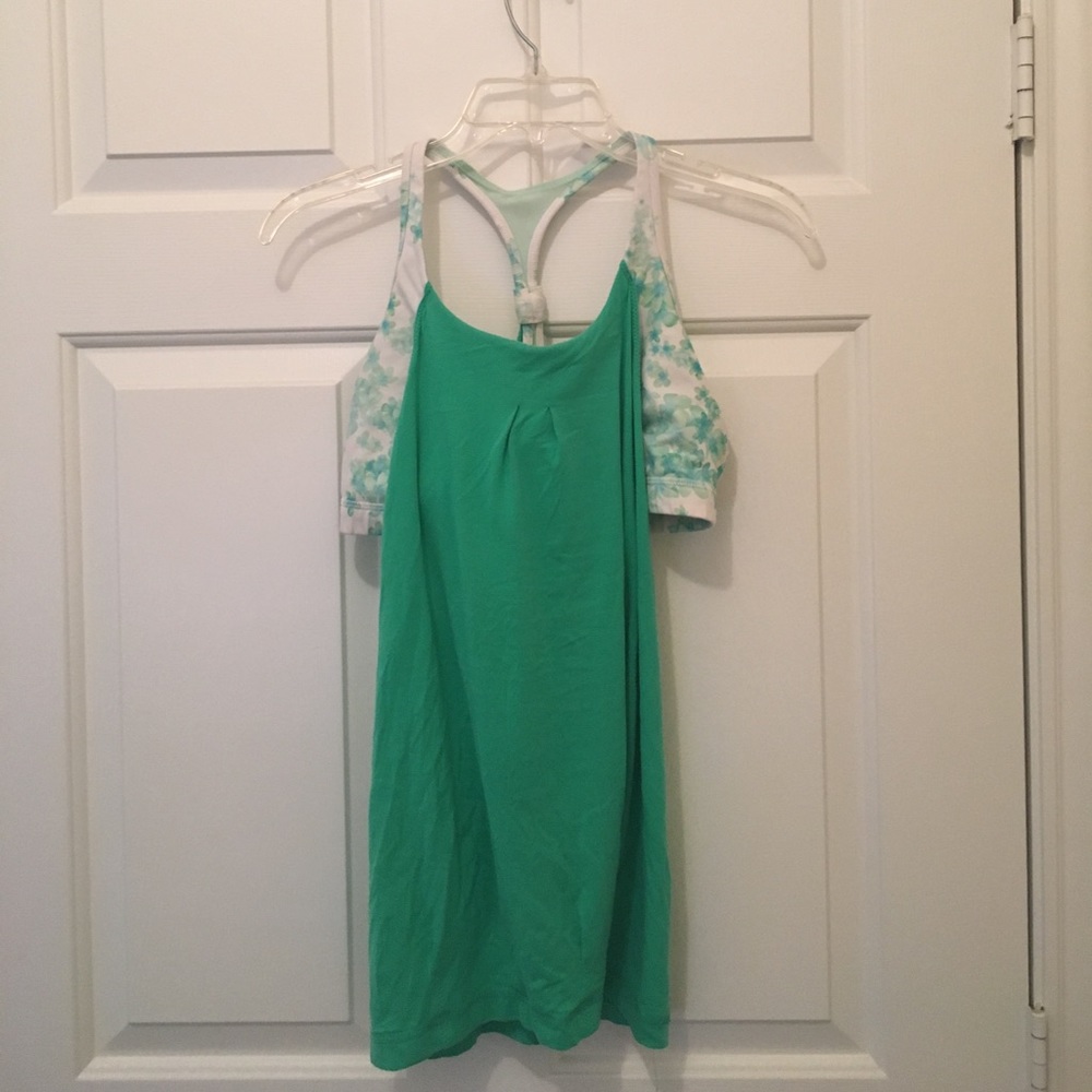 Green Lululemon Tank