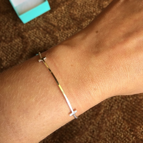 Tiffany And Co T Smile Bracelet Shop 