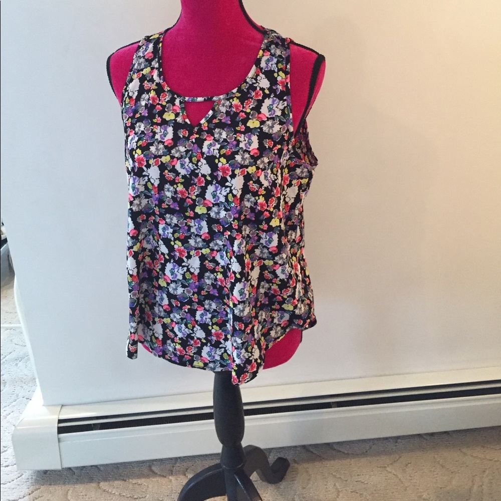 Lush Floral Tank Top