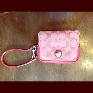 Coach wristlet