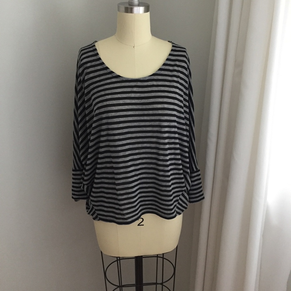 DKNY Jeans Striped Top