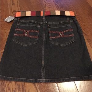 NWT No Boundaries Stretch Denim Mini Skirt