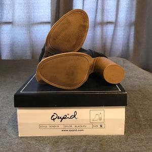 duffy peep toe bootie