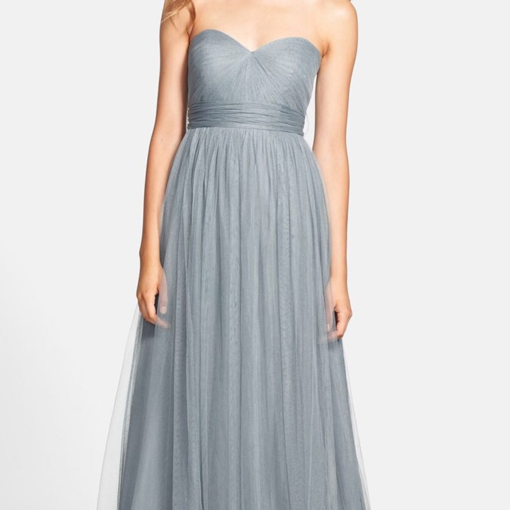 Jenny Yoo Annabelle Mayan Blue Dress - Size 4