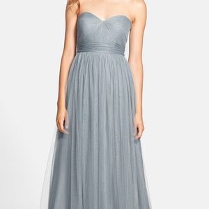 Jenny Yoo Annabelle Mayan Blue Dress - Size 4