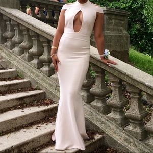 Beautiful light pale peach dress