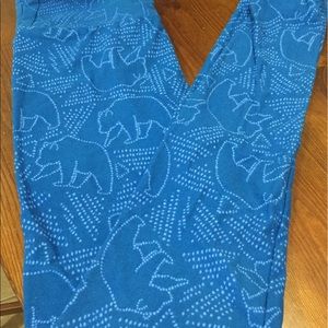 LuLaRoe OS bnwt leggings bears