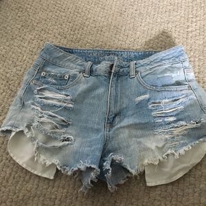 American Eagle Hi-rise shorts