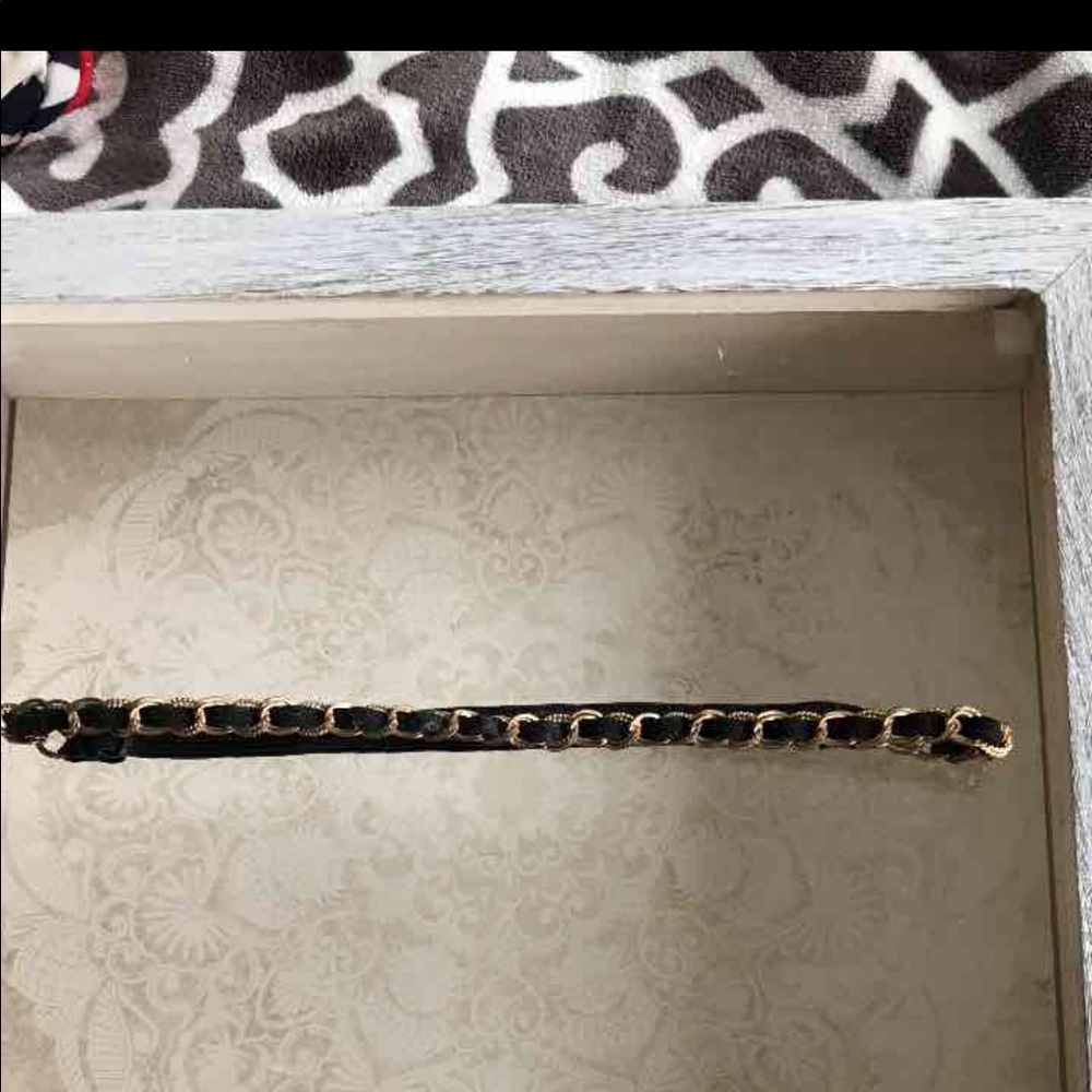 Black/Gold Headband