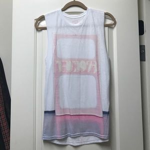 The 1975 band merch tank top