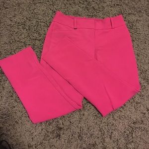 The Limited Drew Fit Ankle Pant - Fuschia