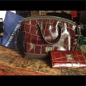 Dooney and Bourke purse and wallet