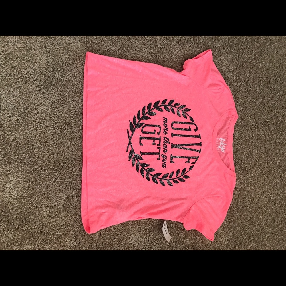Hot Pink Aeropostale Crop Top