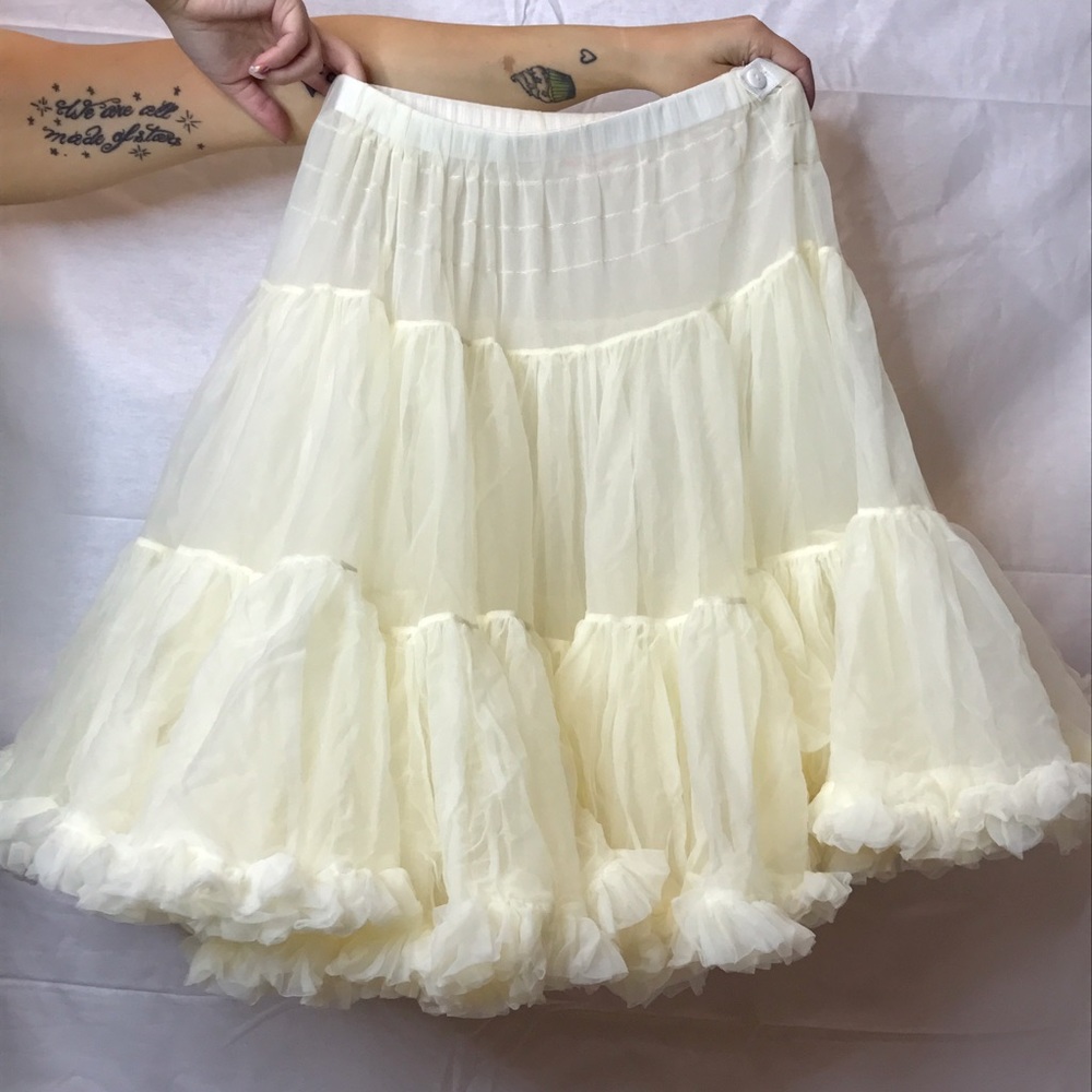 Betsey Johnson Ivory Petticoat