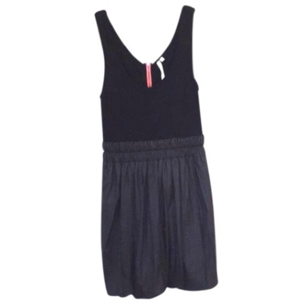 Rachel Roy black tank bubble dress