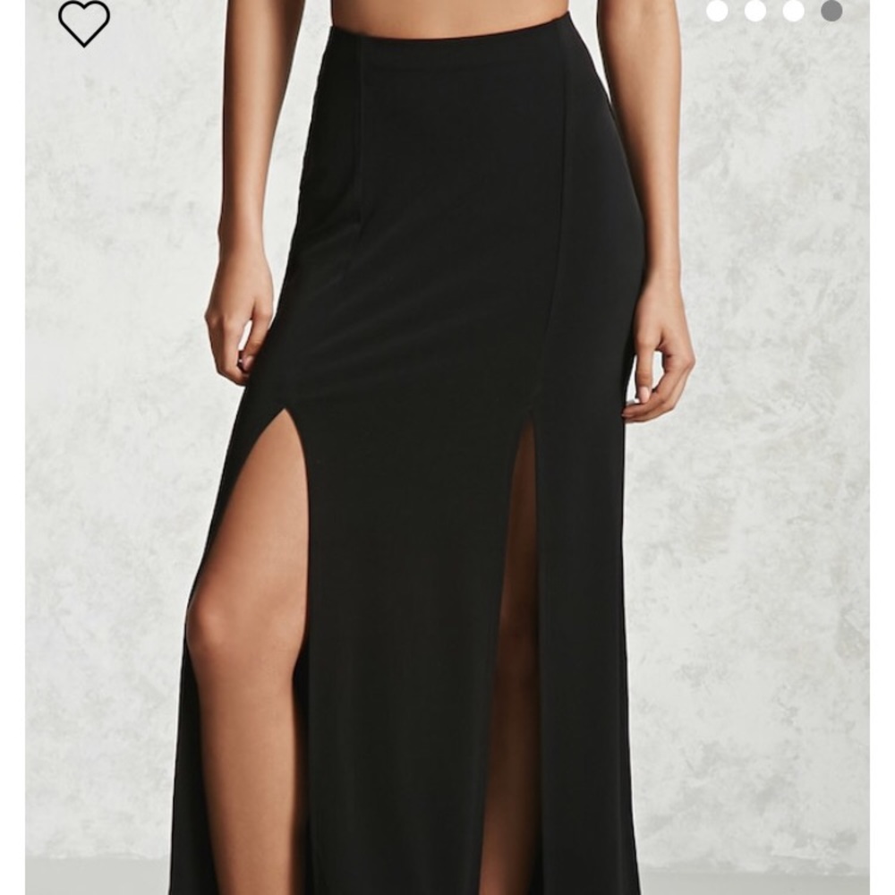 Black Maxi Skirt