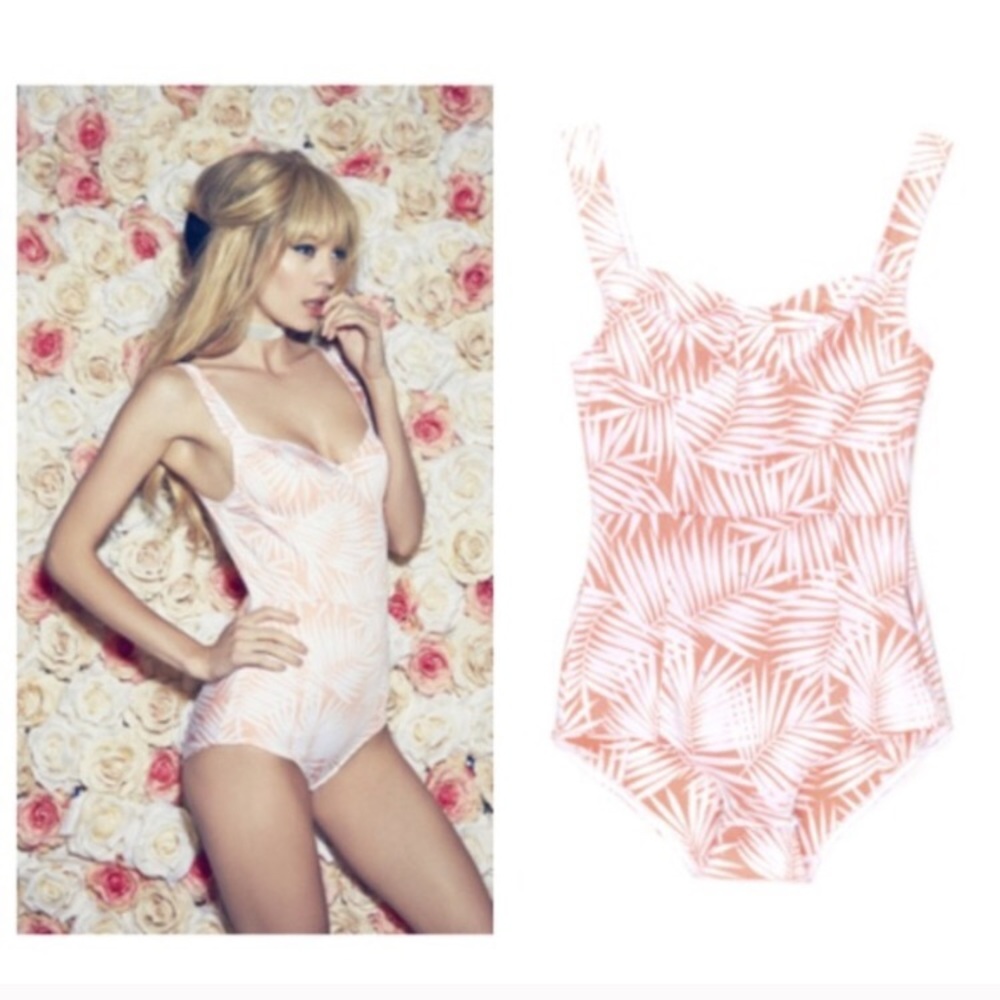 For Love and Lemons desert palm bodysuit
