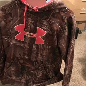 under armour camo hoodie