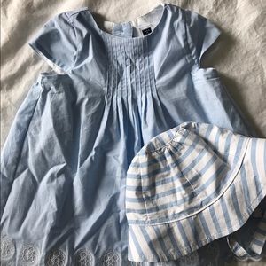 Janie and Jack Cotton Pintuck Dress