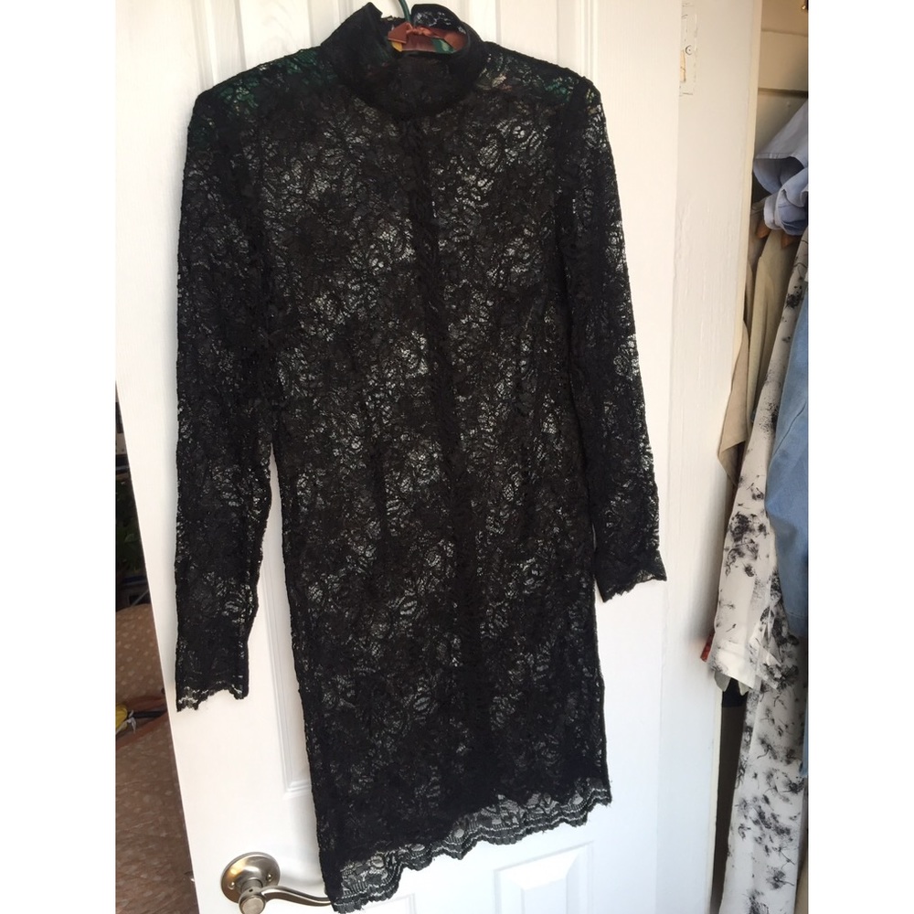 Long Sleeve Lace Dress