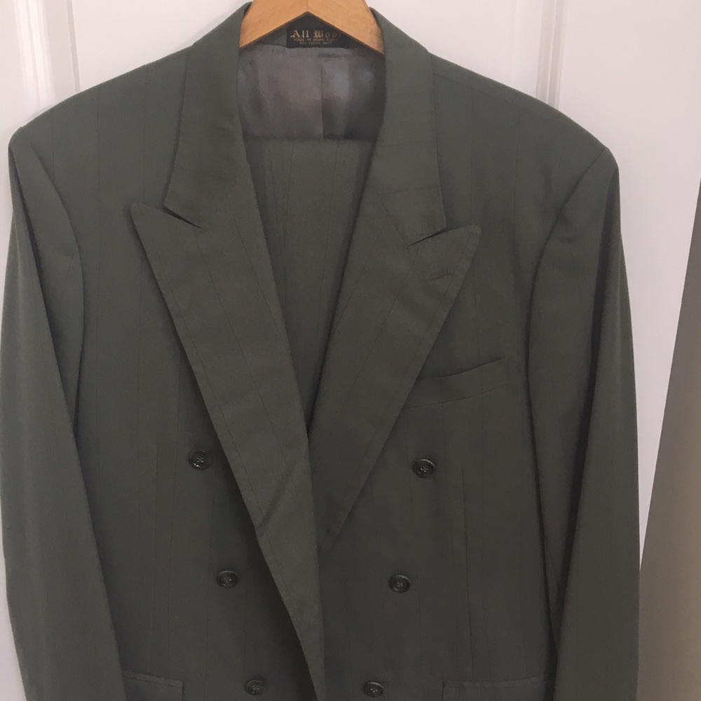 Mens Custom Made in Hong Kong Suit