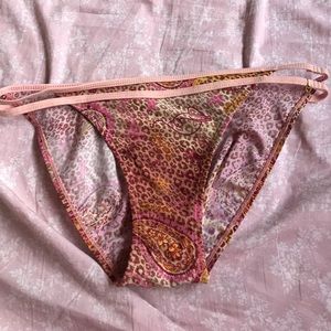 Baby Phat pink paisley bikini