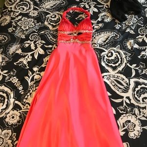 Coral Prom Dress