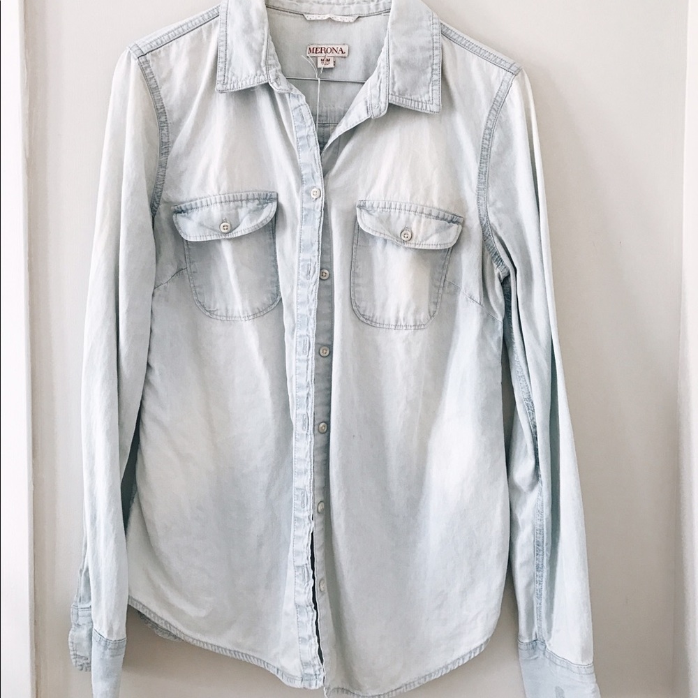 Chambray top