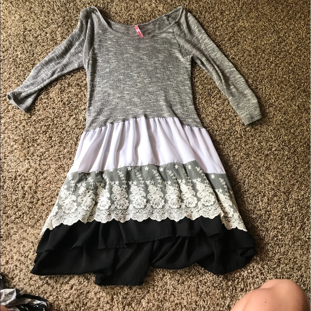 Knit and Lace Tunic!!