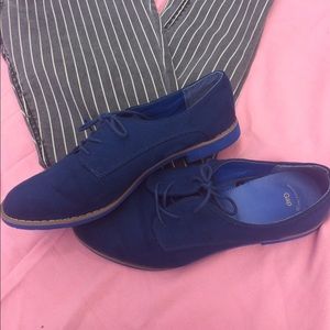 Gap Blue Oxfords