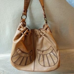 Vintage Leather Lucky Brand Bag