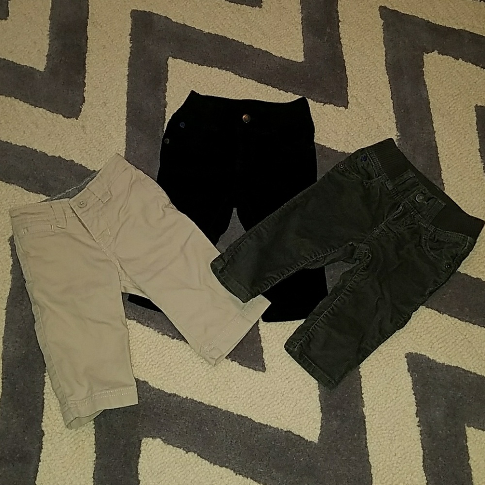 BabyGap 3 pants lot. 2 Corduroy/khaki