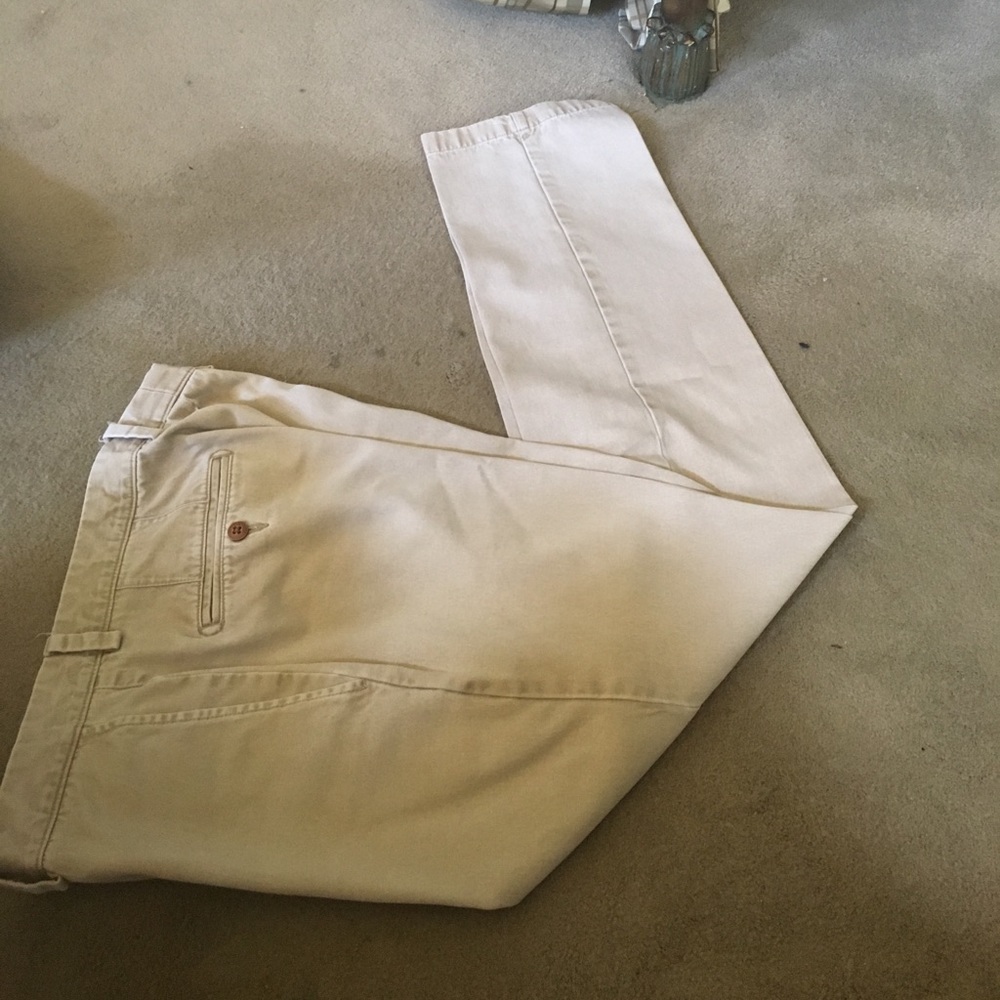 Johnston Murphy khaki pants 34 32