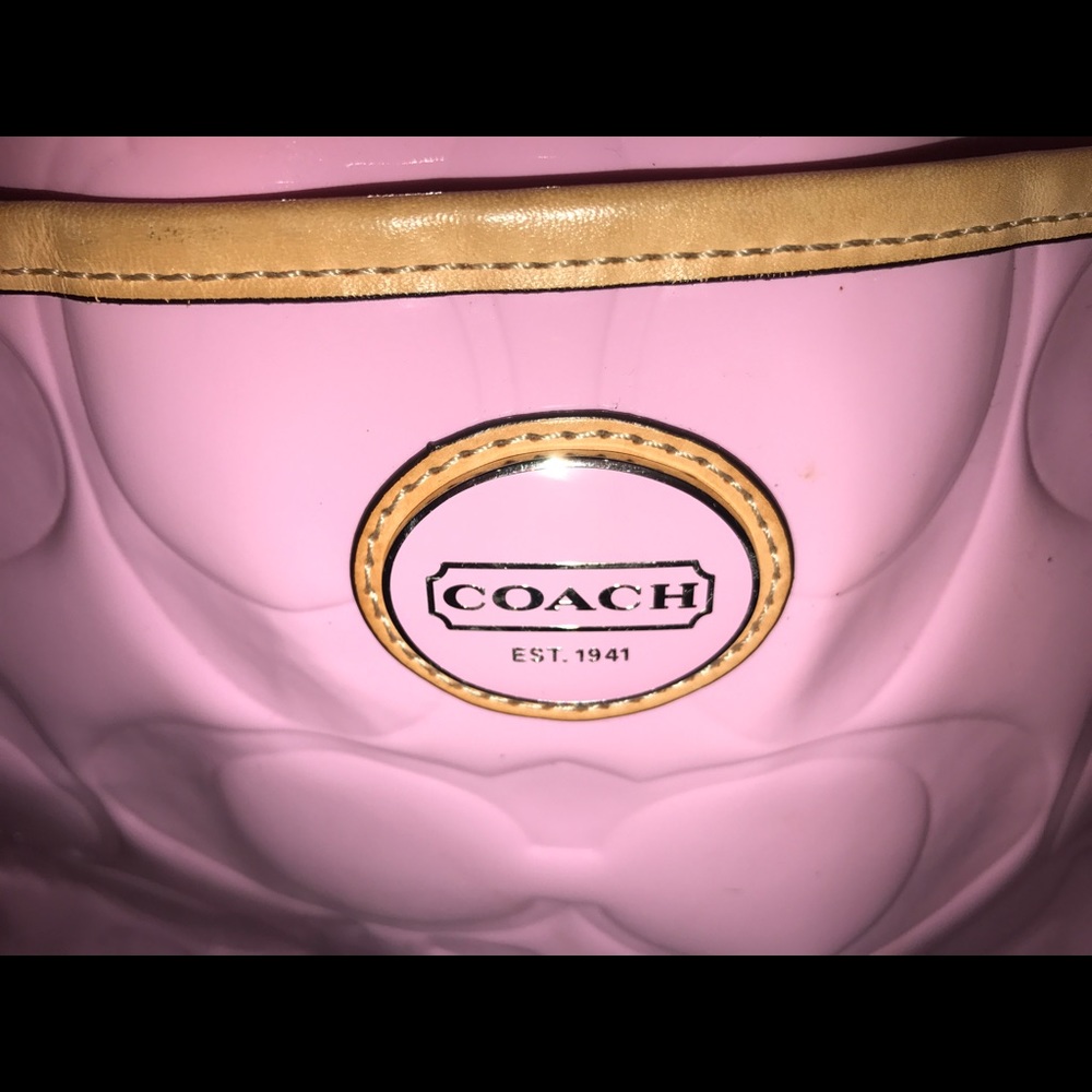 Pink coach bag!
