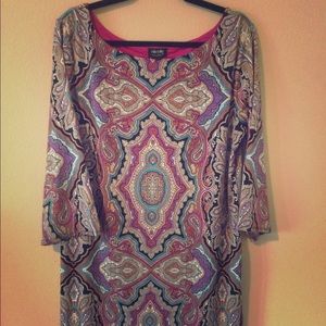Nicole miller Large multicolored dress