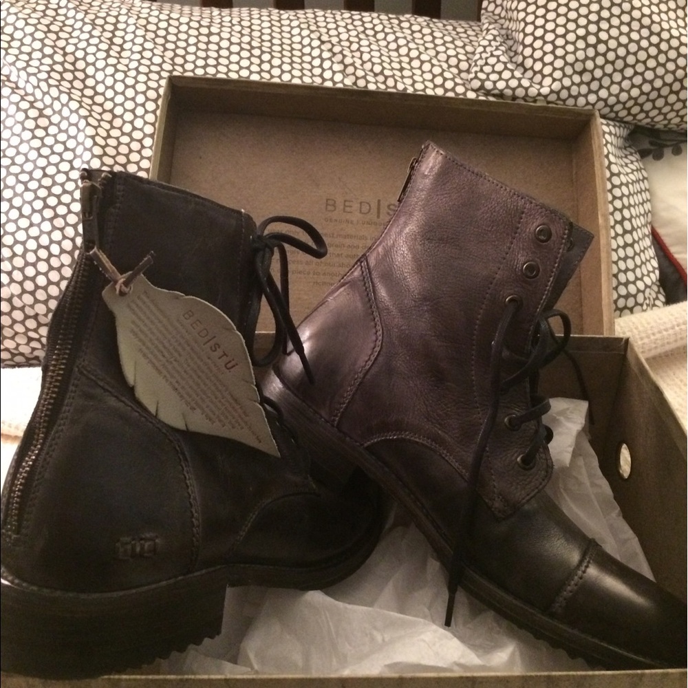 BED / STU MENS LEATHER BOOTS