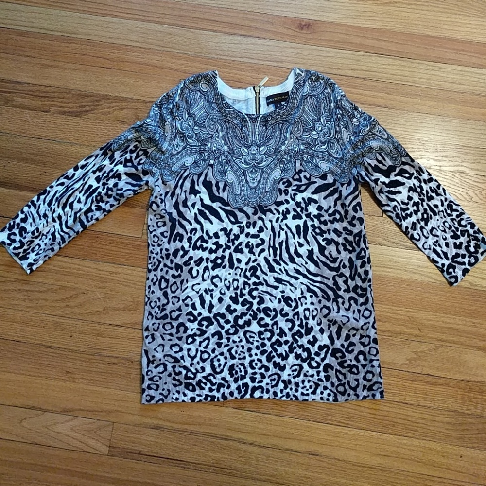 Dana Buchman cheetah print