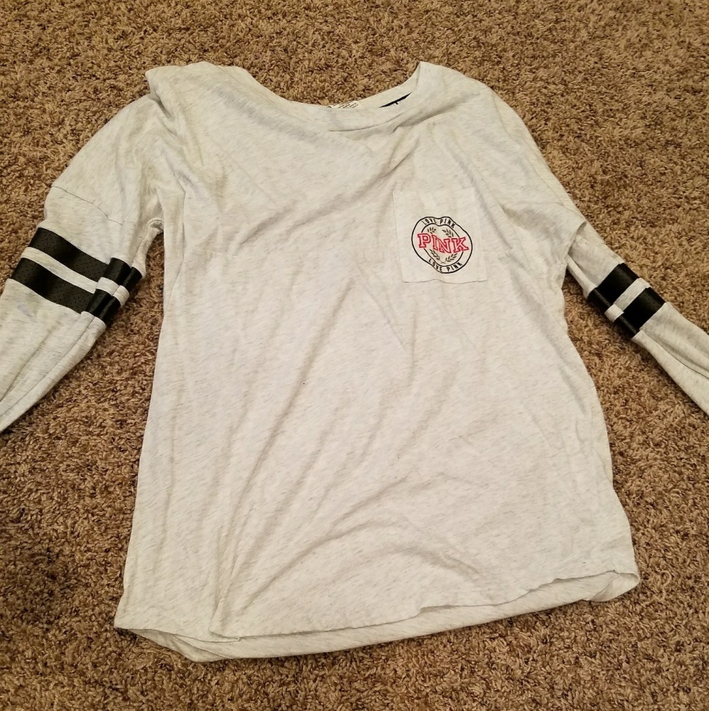 Pink long sleeve shirt