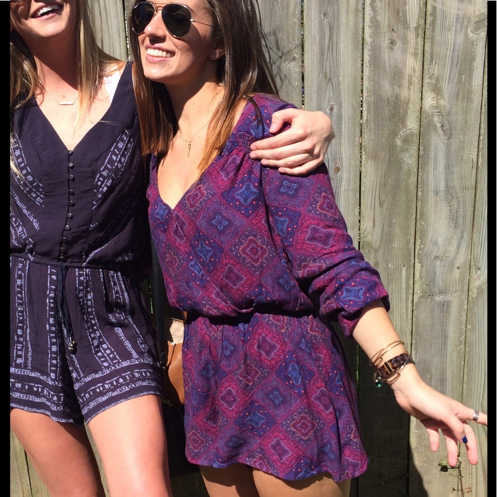 Quarter sleeve Romper