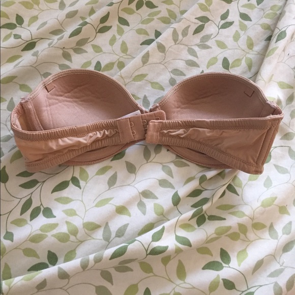 Beige strappless bra - Picture 2 of 2