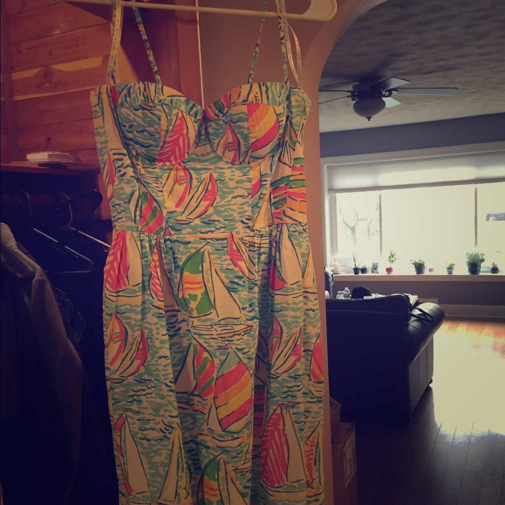 Lily Pulitzer "you gotta regatta" dress. Size 2
