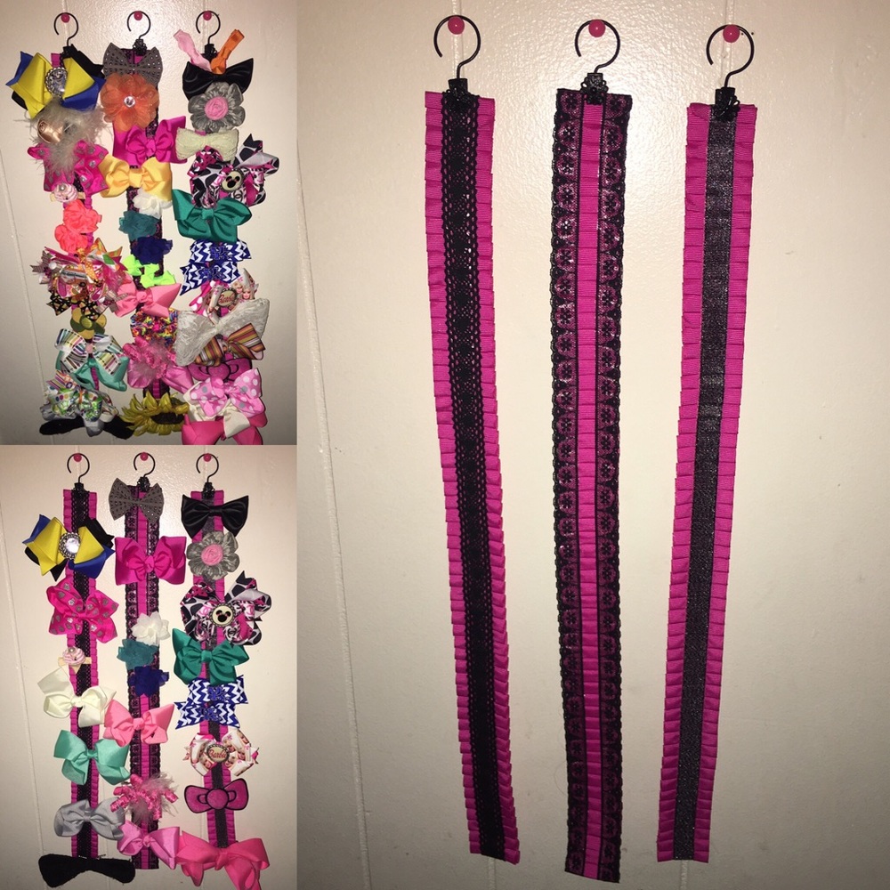 Girls hair bow holders/hangers