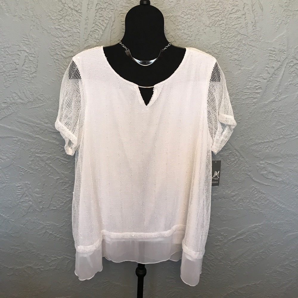 NWT- White Boho Beauty