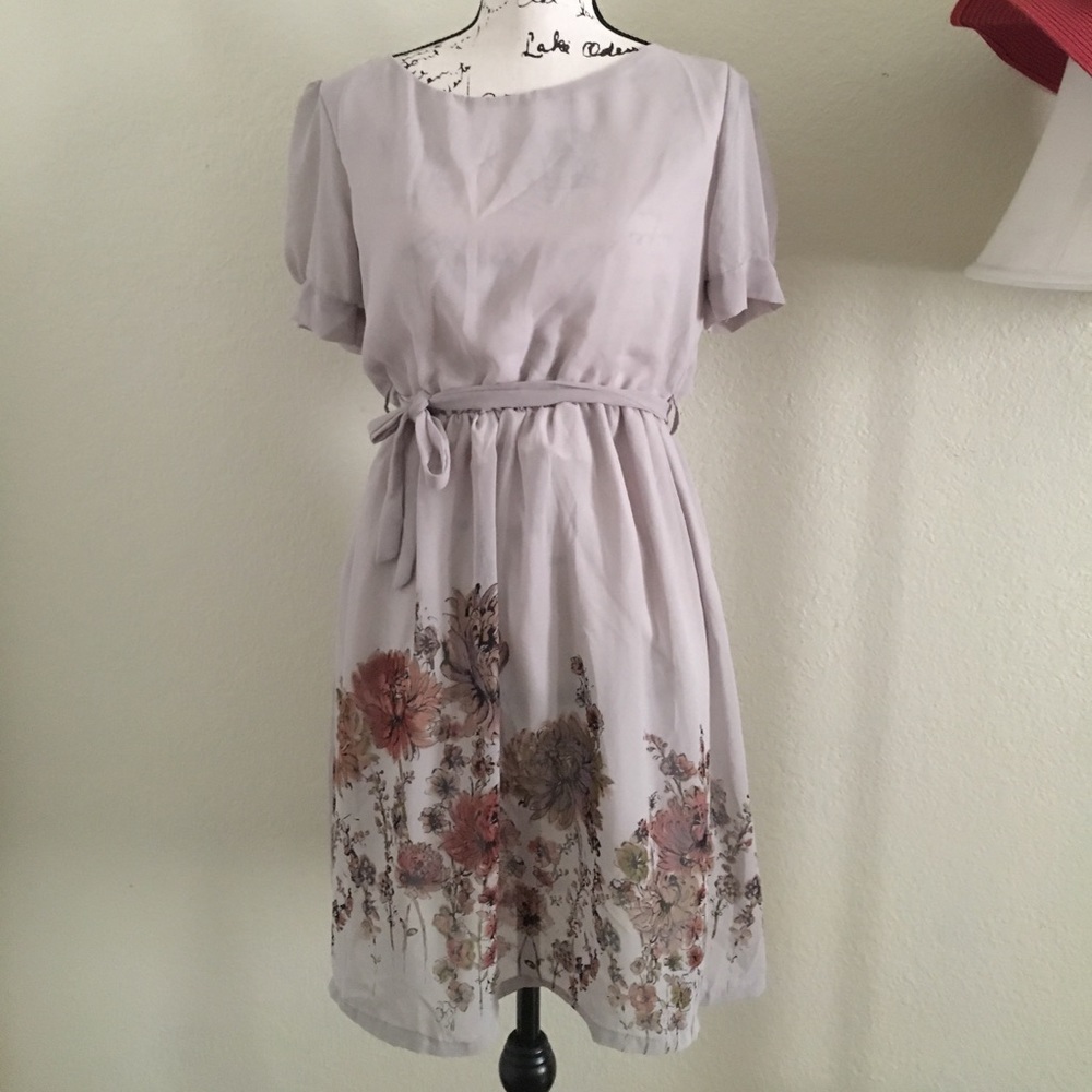 Juniors Casual Dress with sleeves