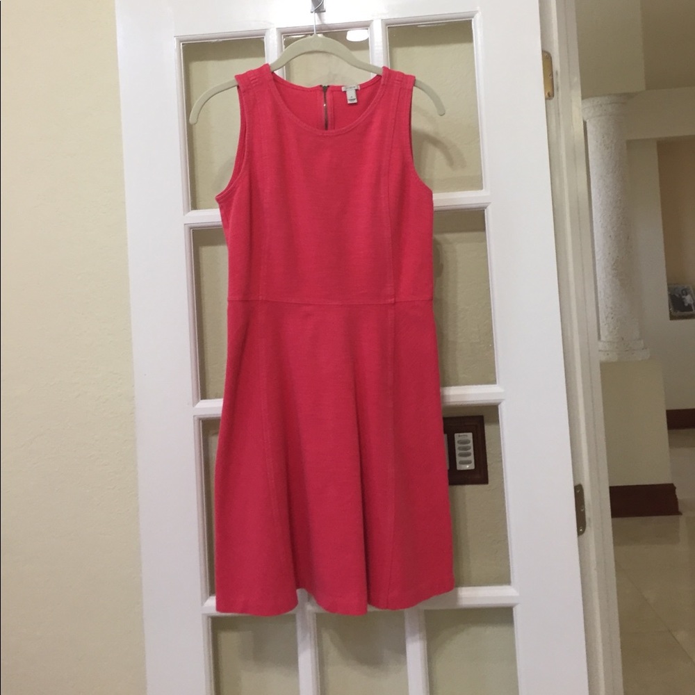 Brightly colored summer dress from J-Crew size 4
