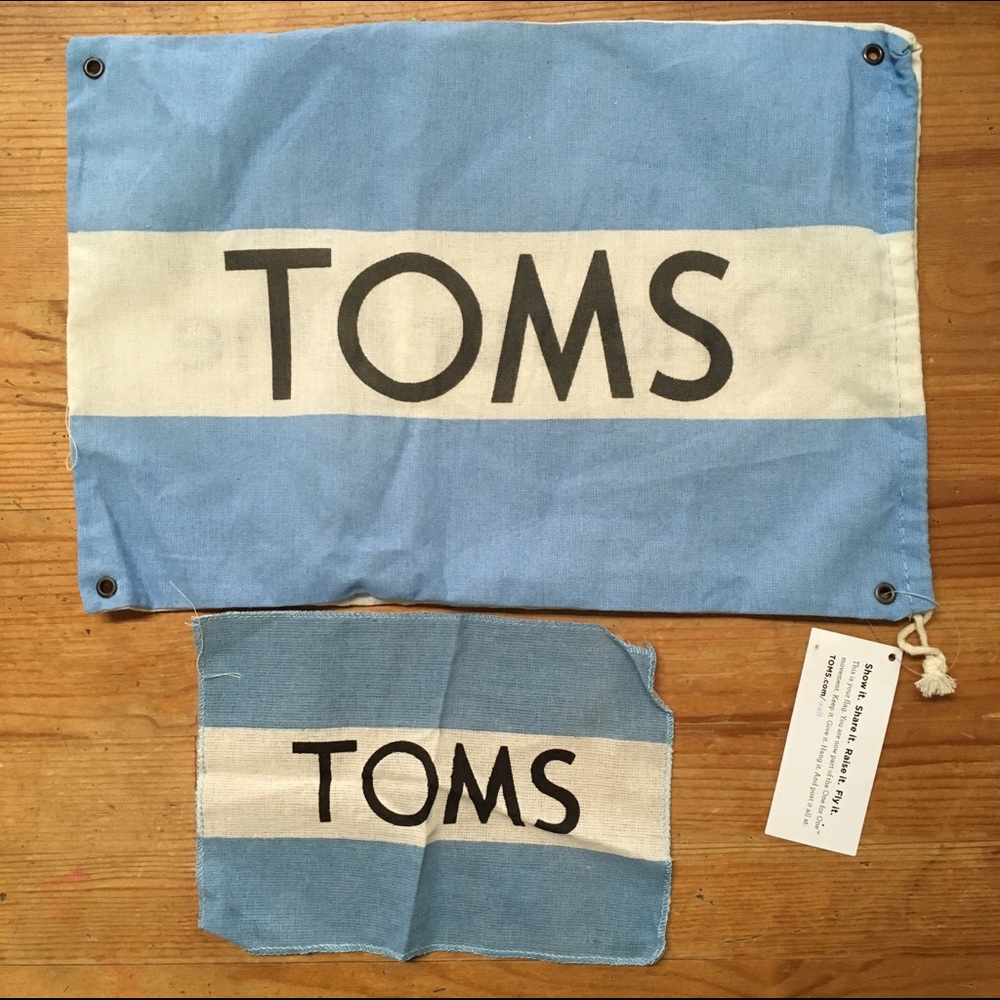 $10 for 3 items - TOMS Shoes Dust Bag